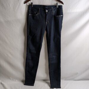 Fidelity Denim Men's ACE Mid Rise Ultra Slim Jeans Dark Navy, Size 29